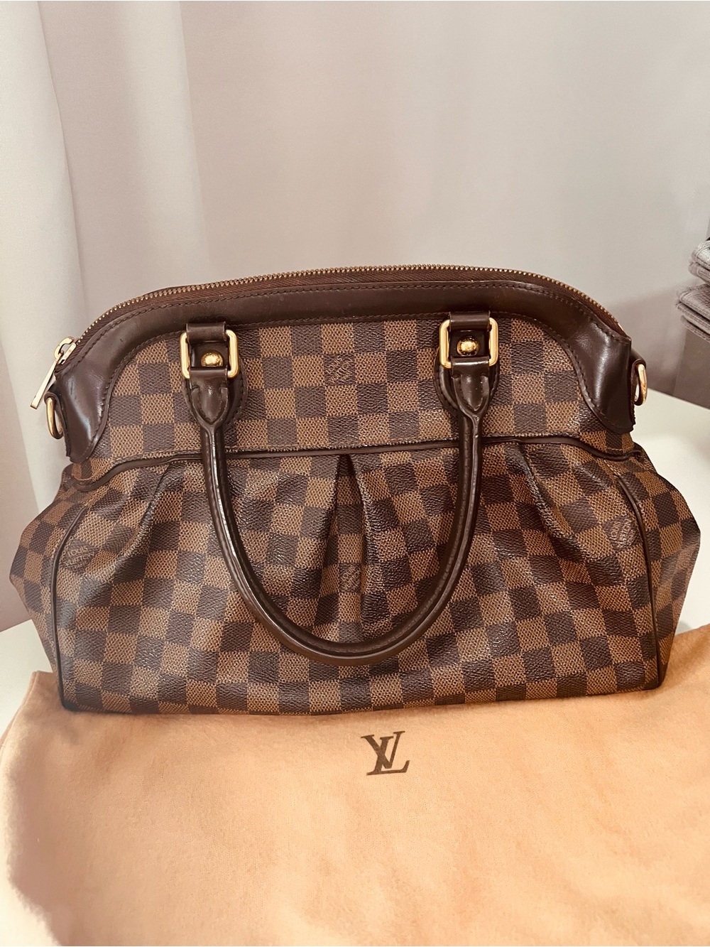 Louis Vuitton Brown Damier Ebene Trevi